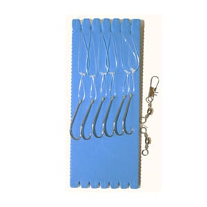 Kroksett med 5stk blanke kroker 2/0