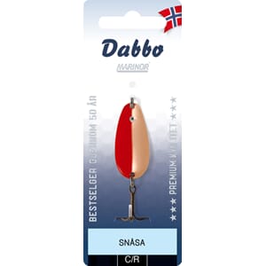 Sluk 12gr Dabbo snåsa kobber/rød