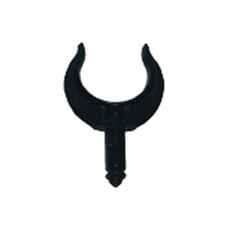 Åregaffel i plast sort 1stk