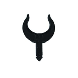 Åregaffel i plast sort 1stk