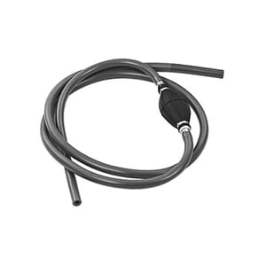 Bensinslange gummi med pumpe 1,9meter slange