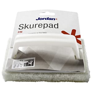 Skurepad fin Jordan hvit skrubb