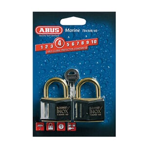 Hengelås T84mb/40C marine 2pk Abus