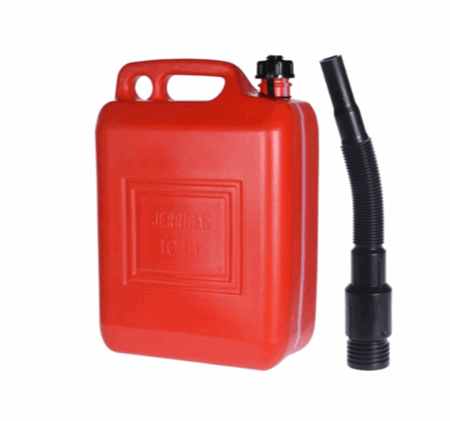 Bensinkanne 10liter rød bensindunk