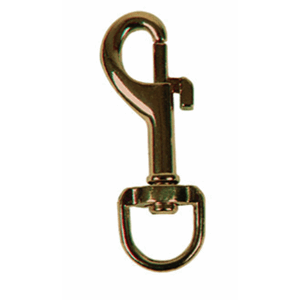 Hundelenkekrok 12x53,5mm messing