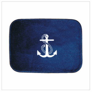Dørmatte anker 45x30cm maritim matte til båter ol.
