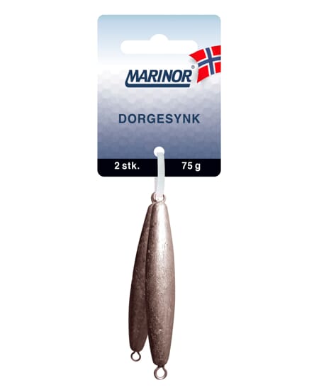 Søkke sigar 40gram bly lodd 2stk dorgesynk