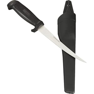 Kniv filet 15cm blad rustfritt med sort slire