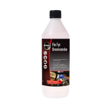 Brennvæske fin fyr 1liter Kemetyl bioetanol MÅ HENTES