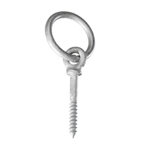 Øyebolt båtring løs 8x60mm galv tregjenger