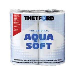 Toalettpapir aqua soft 4 ruller