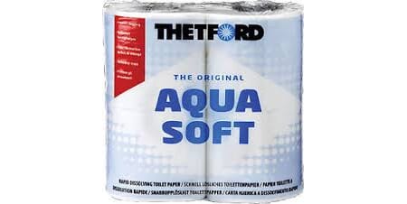 Toalettpapir aqua soft 4 ruller