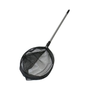 Hov rekehov med aluminu skaft barnehov sort/metall