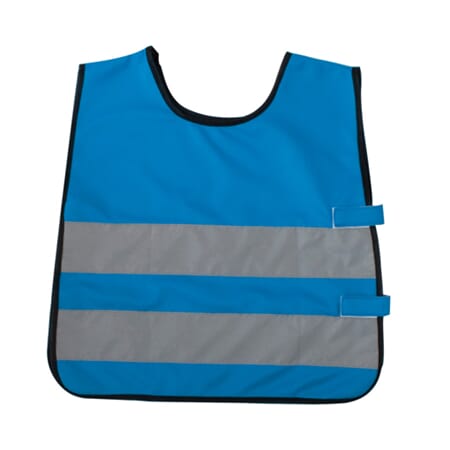 Refleksvest blå 4-6år  barn xxs
