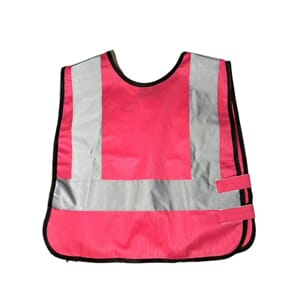 Refleksvest rosa 1-3år  barn xxxs