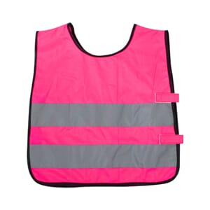 Refleksvest rosa 4-6år  barn xxs