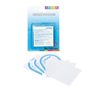 Basseng reperasjons plaster for oppblåsbare ting 6stk