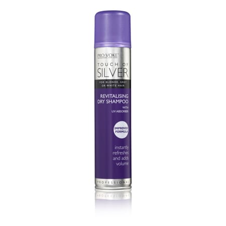 Spray tørrshampe for blondiner 200ml touch of silver
