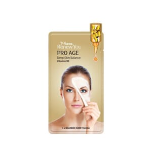 Ansiktsmaske renew you pro age bamboo sheet mask