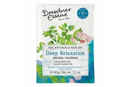 Badesalt deep relaxation melisse-lavendel