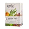 Badesalt gave sett 5 baths gavetilhenne