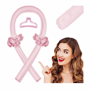 Krøllesett rosa 4deler uten varme