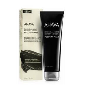 Ansiktsmaske ahava 125ml sort deep skin rense peel off
