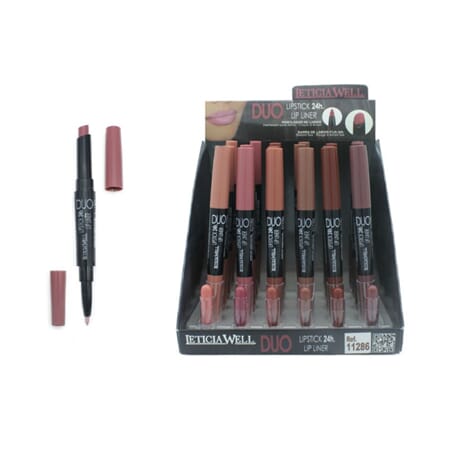 Leppestift ass farger leticia well duo