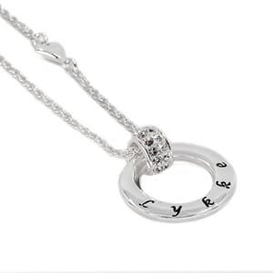 Smykke hjerter langt sirkel lykke gavetilhenne