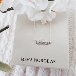 Anheng love smykke 925