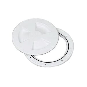 Inspeksjonsluke hvit 4"