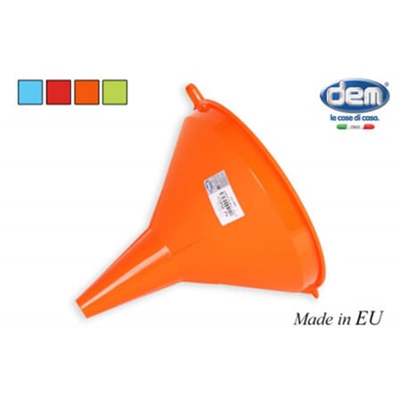 Trakt i plast 22cm ass farger