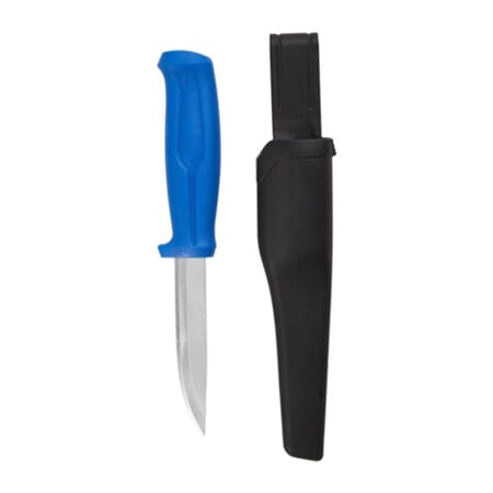 Kniv i metall blå max