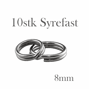 Splittringer 8mm SF 10pk