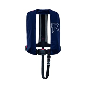 Flytevest oppblåsbar regatta voksen marineblå aquasafe elite