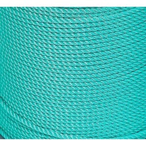 Tau grønn 10mm pr meter ullstron flyt