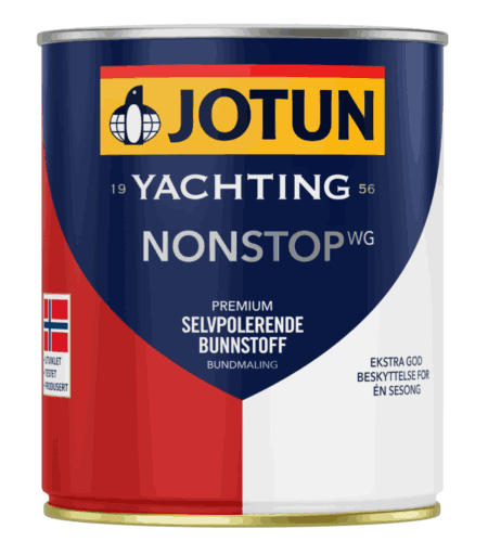Bunnstoff Nonstop WG Grey 0,75L  Jotun båtpleie