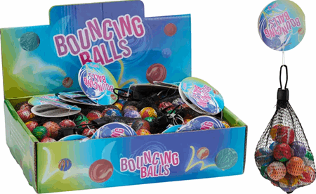 Leke sprettballer i pose 18stk