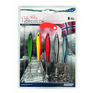 Sluksett fjordsilda 40gr 5stk