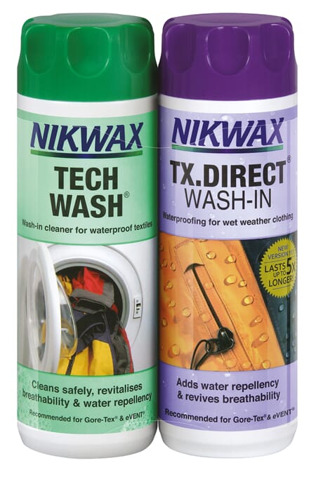 Impregnering nikwax vask & tec 300ml wash-In. 2pk