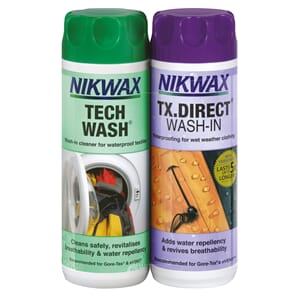 Impregnering nikwax vask & tec 300ml wash-In. 2pk