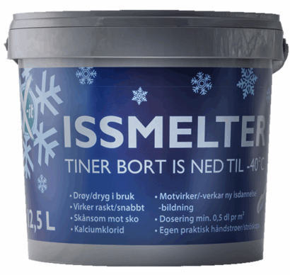 Strøperler 12.5kg issmelt