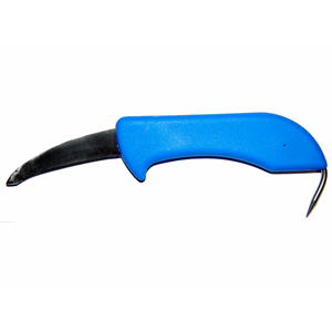 Bløggekniv garnhytt med kniv