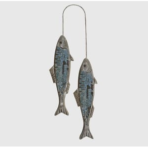 Figur 2xfisk heng 20cm