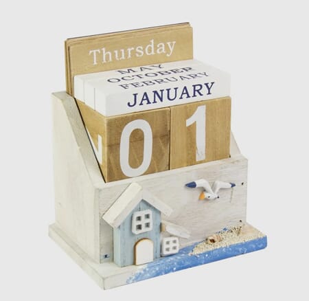 Kalender treverk maritim