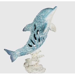 Figur delfin 37cm maritim