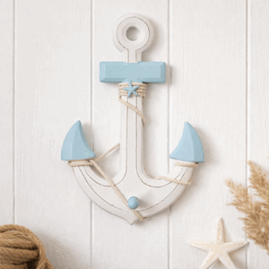 Figur anker veggheng 33cm knagg