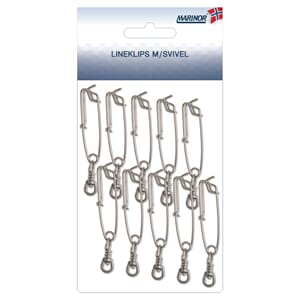 Lineklips 10pk 2,0x80mm m/svivel