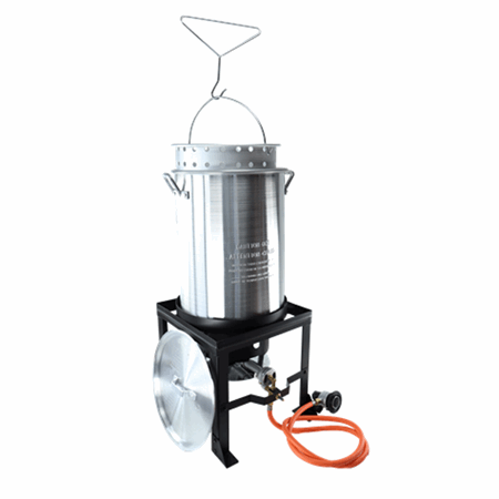 Krabbekoker komplett 39liter 16kw