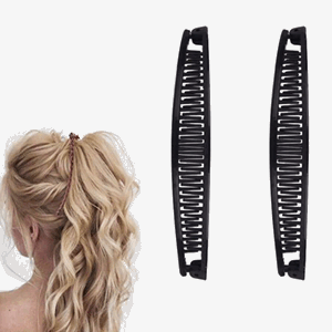 Hårbanan sort med tagger